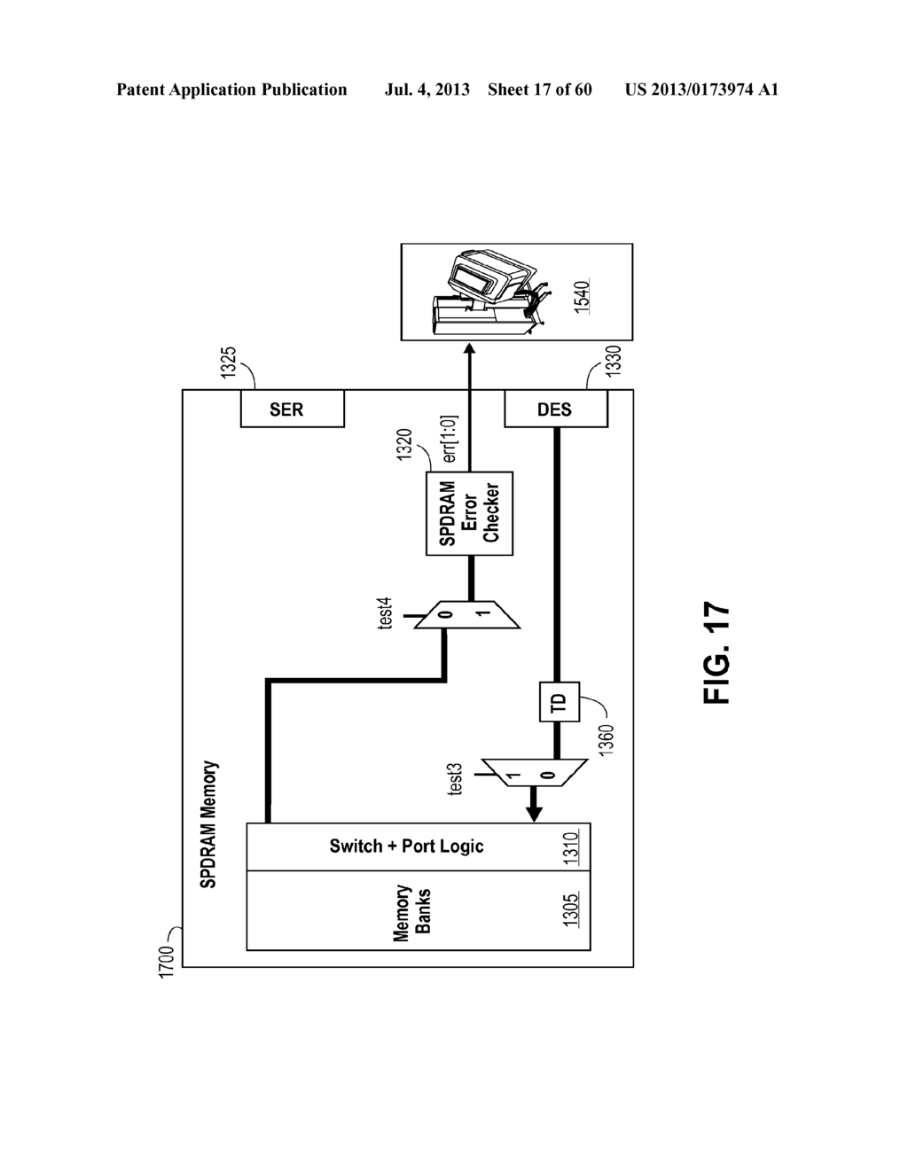 COMPUTER MEMORY TEST STRUCTURE - diagram, schematic, and image 18