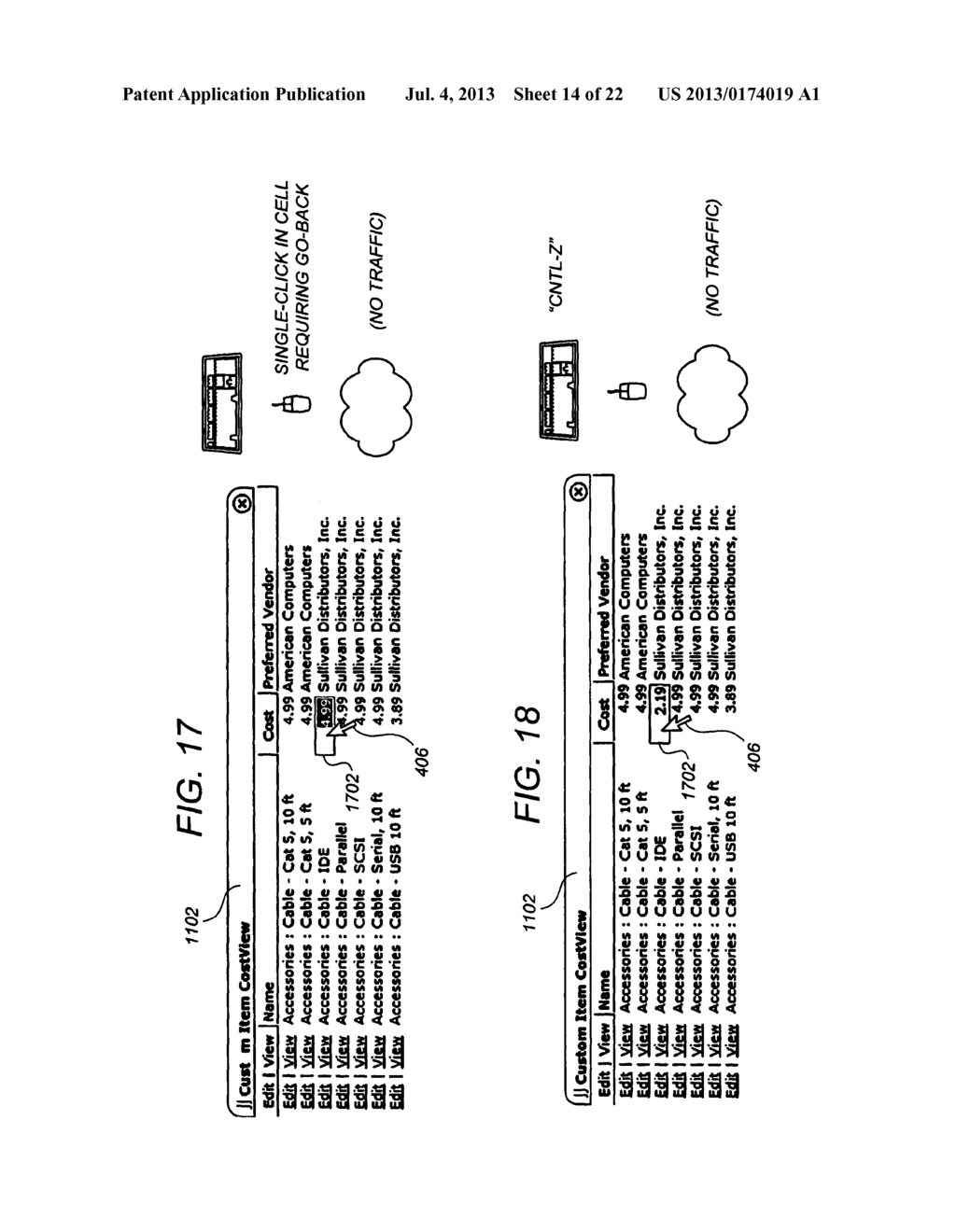 FACILITATING DATA MANIPULATION IN A BROWSER-BASED USER INTERFACE OF AN     ENTERPRISE BUSINESS APPLICATION - diagram, schematic, and image 15