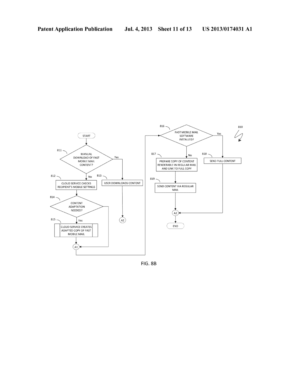 ROUTING AND ACCESSING CONTENT PROVIDED BY AN AUTHORING APPLICATION - diagram, schematic, and image 12