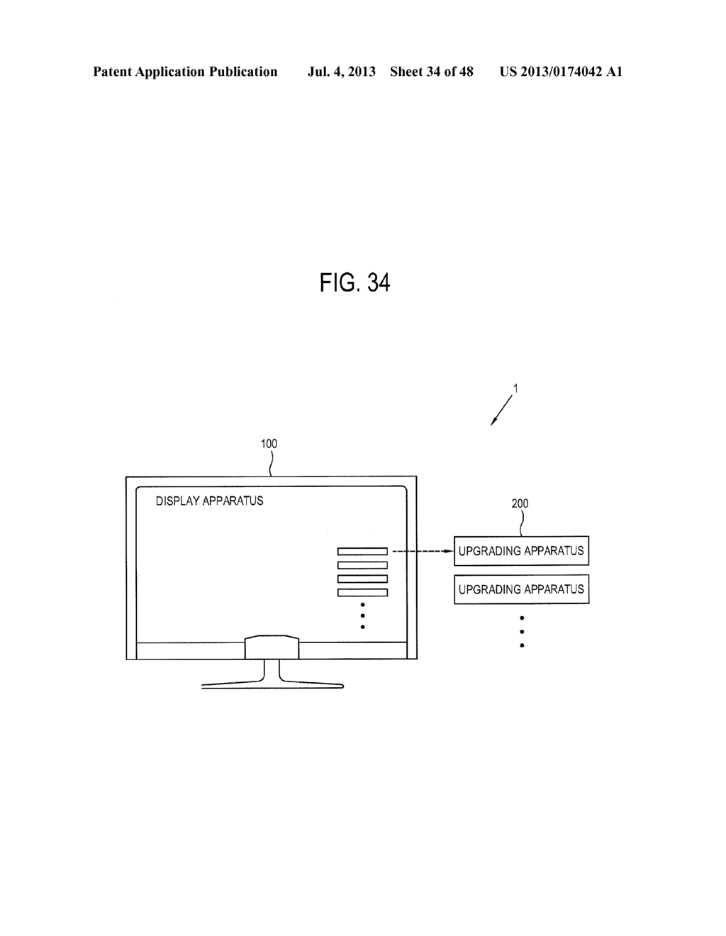 DISPLAY APPARATUS, UPGRADING APPARATUS, DISPLAY SYSTEM AND CONTROL METHOD     THEREOF - diagram, schematic, and image 35