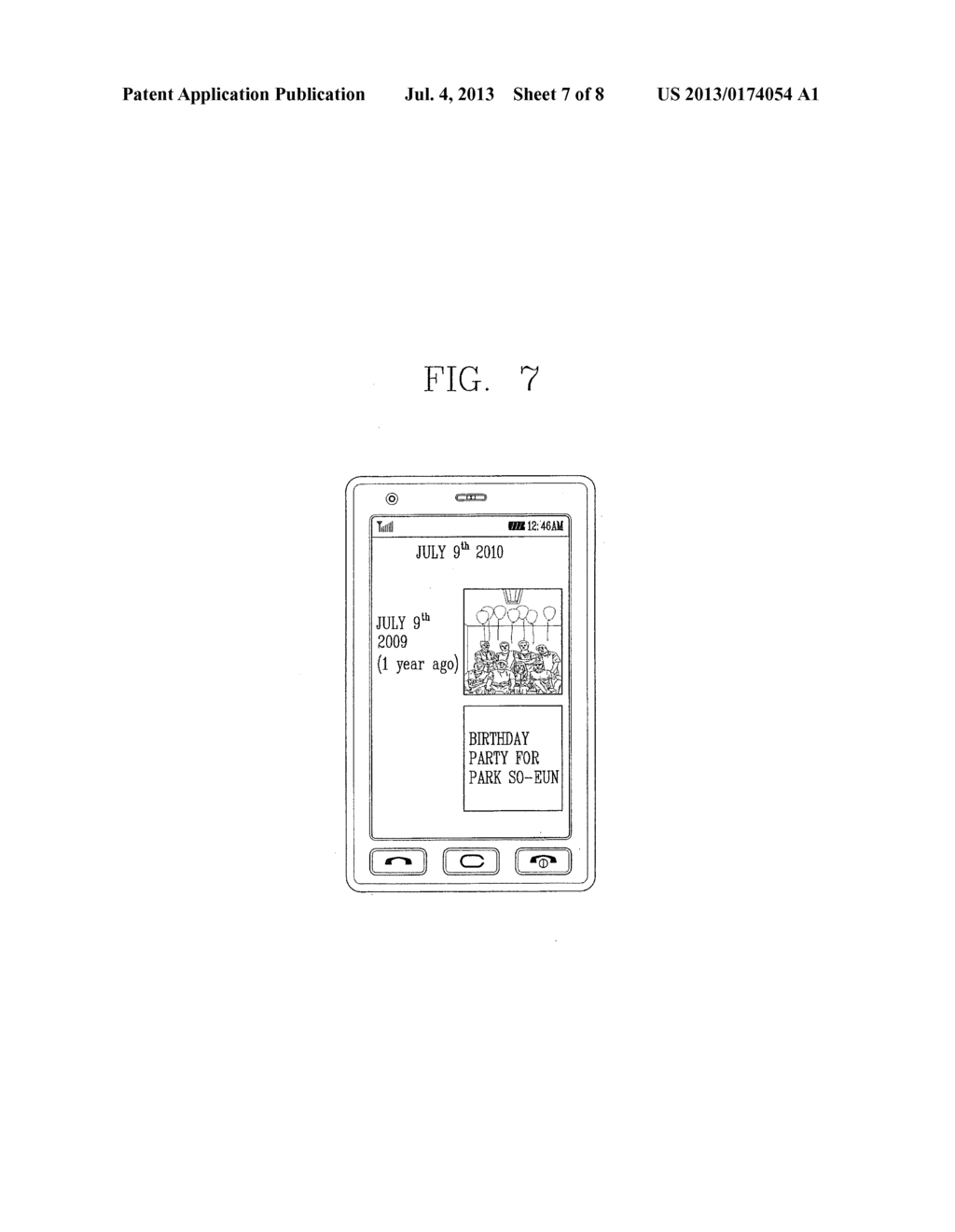 Method And Apparatus For Inputting Schedule In Mobile Communication     Terminal - diagram, schematic, and image 08