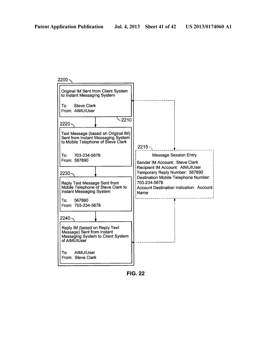 ENHANCED BUDDY LIST USING MOBILE DEVICE IDENTIFIERS - diagram, schematic, and image 42