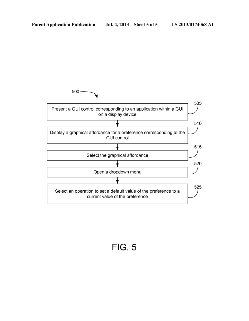 PREFERENCE MANAGEMENT FOR APPLICATION CONTROLS - diagram, schematic, and image 06