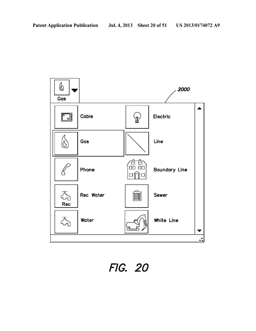 METHODS, APPARATUS AND SYSTEMS FOR GENERATING SEARCHABLE ELECTRONIC     RECORDS OF UNDERGROUND FACILITY  LOCATE AND/OR MARKING OPERATIONS - diagram, schematic, and image 21