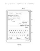 Device, Method, and Graphical User Interface for Resizing Content Viewing     and Text Entry Interfaces diagram and image