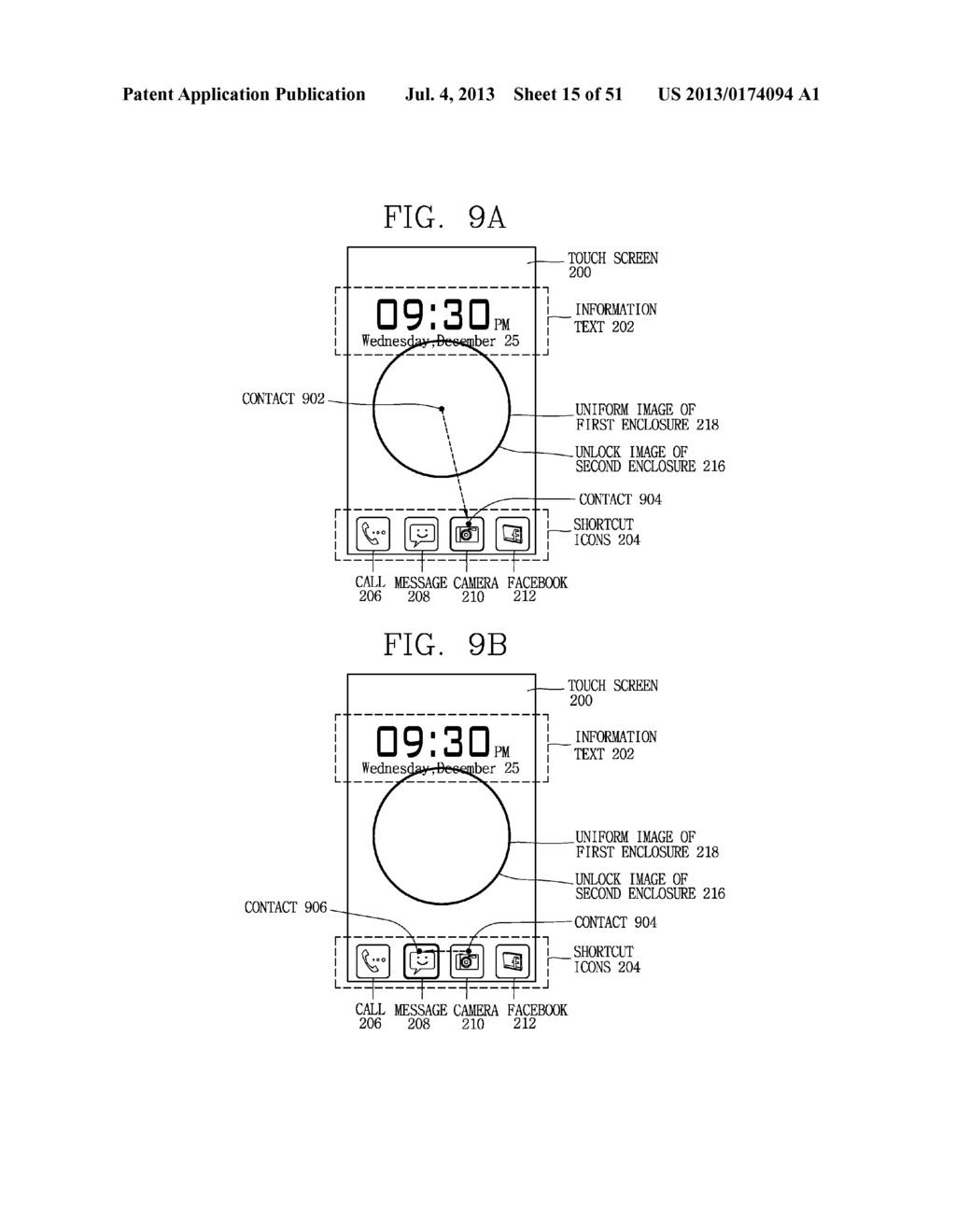 GESTURE BASED UNLOCKING OF A MOBILE TERMINAL - diagram, schematic, and image 16