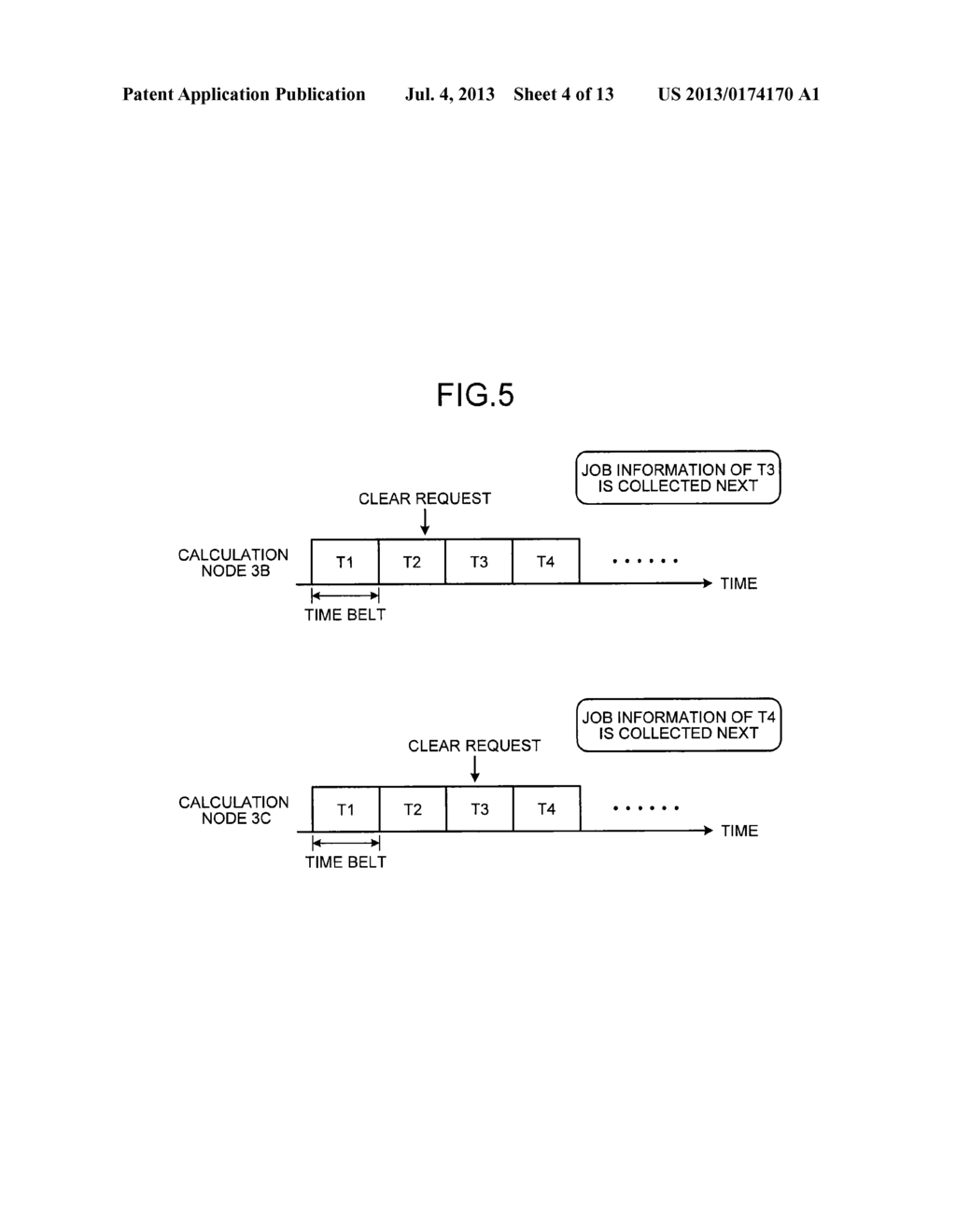 PARALLEL COMPUTER, AND JOB INFORMATION ACQUISITION METHOD FOR PARALLEL     COMPUTER - diagram, schematic, and image 05