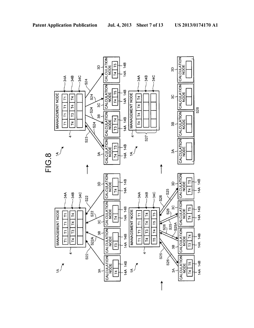 PARALLEL COMPUTER, AND JOB INFORMATION ACQUISITION METHOD FOR PARALLEL     COMPUTER - diagram, schematic, and image 08