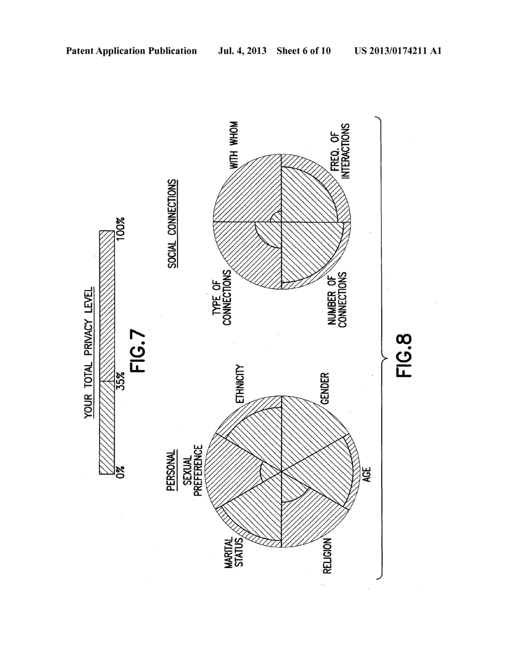 Method And Apparatus Providing Privacy Setting And Monitoring User     Interface - diagram, schematic, and image 07