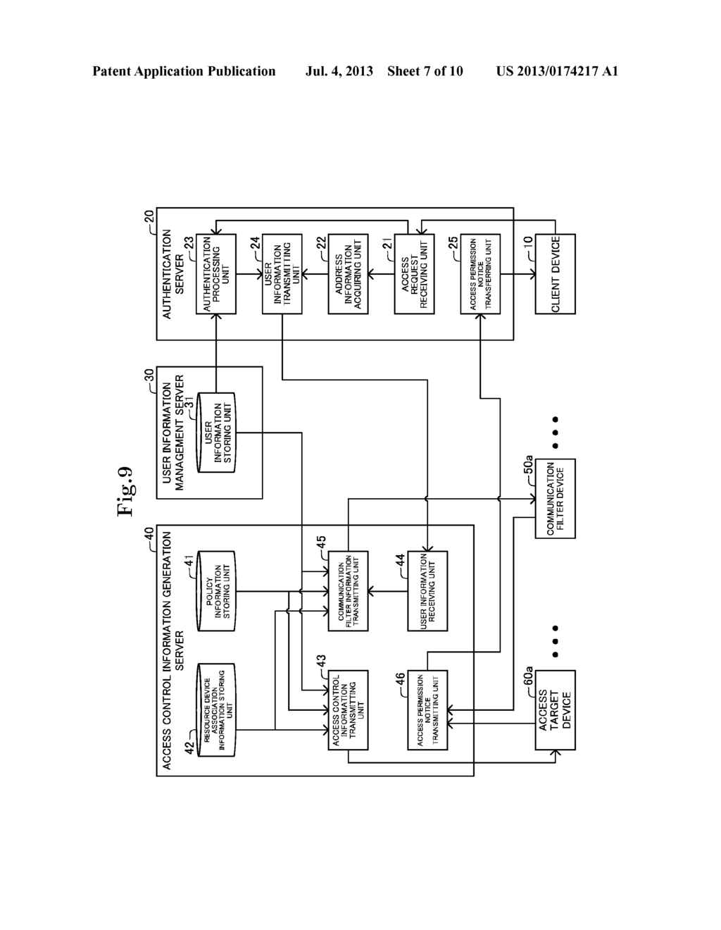 ACCESS CONTROL INFORMATION GENERATING SYSTEM - diagram, schematic, and image 08