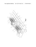 INSTALLATION FOR MANUFACTURING FIBRE STRINGERS FOR AEROSPACE STRUCTURES diagram and image