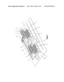 INSTALLATION FOR MANUFACTURING FIBRE STRINGERS FOR AEROSPACE STRUCTURES diagram and image