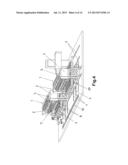 INSTALLATION FOR MANUFACTURING FIBRE STRINGERS FOR AEROSPACE STRUCTURES diagram and image