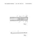 Method for connecting two coaxial tubular parts, tool for producing such a     connection and use diagram and image