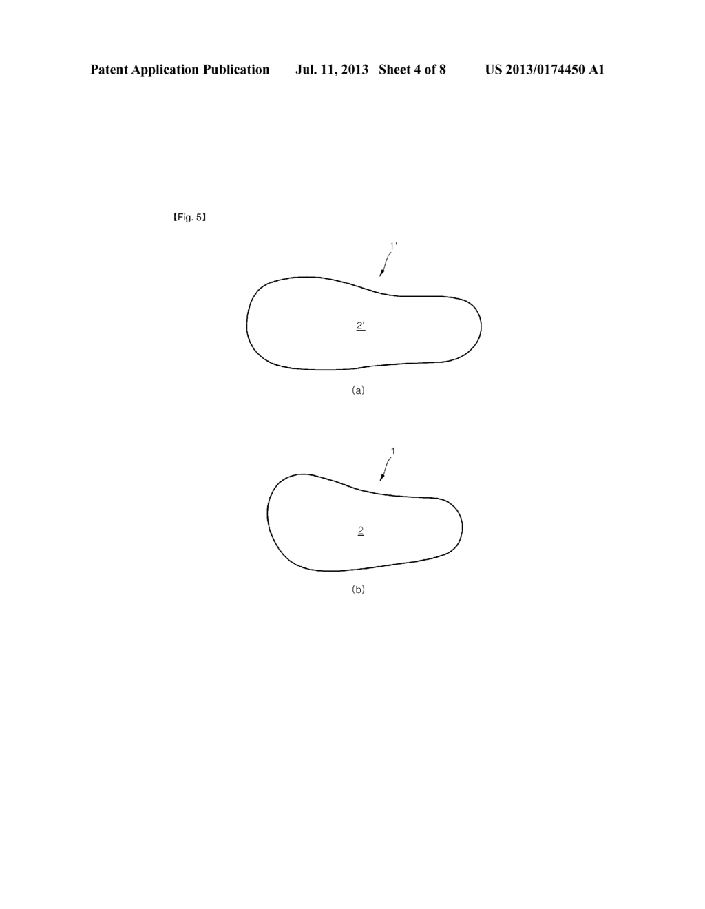 INFANT SHOE AND LAST USED FOR MANUFACTURING SAME - diagram, schematic, and image 05