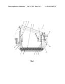 Integrally Molded Plastic Part Comprising a Door Snapping into a Closed     Position Without Play diagram and image