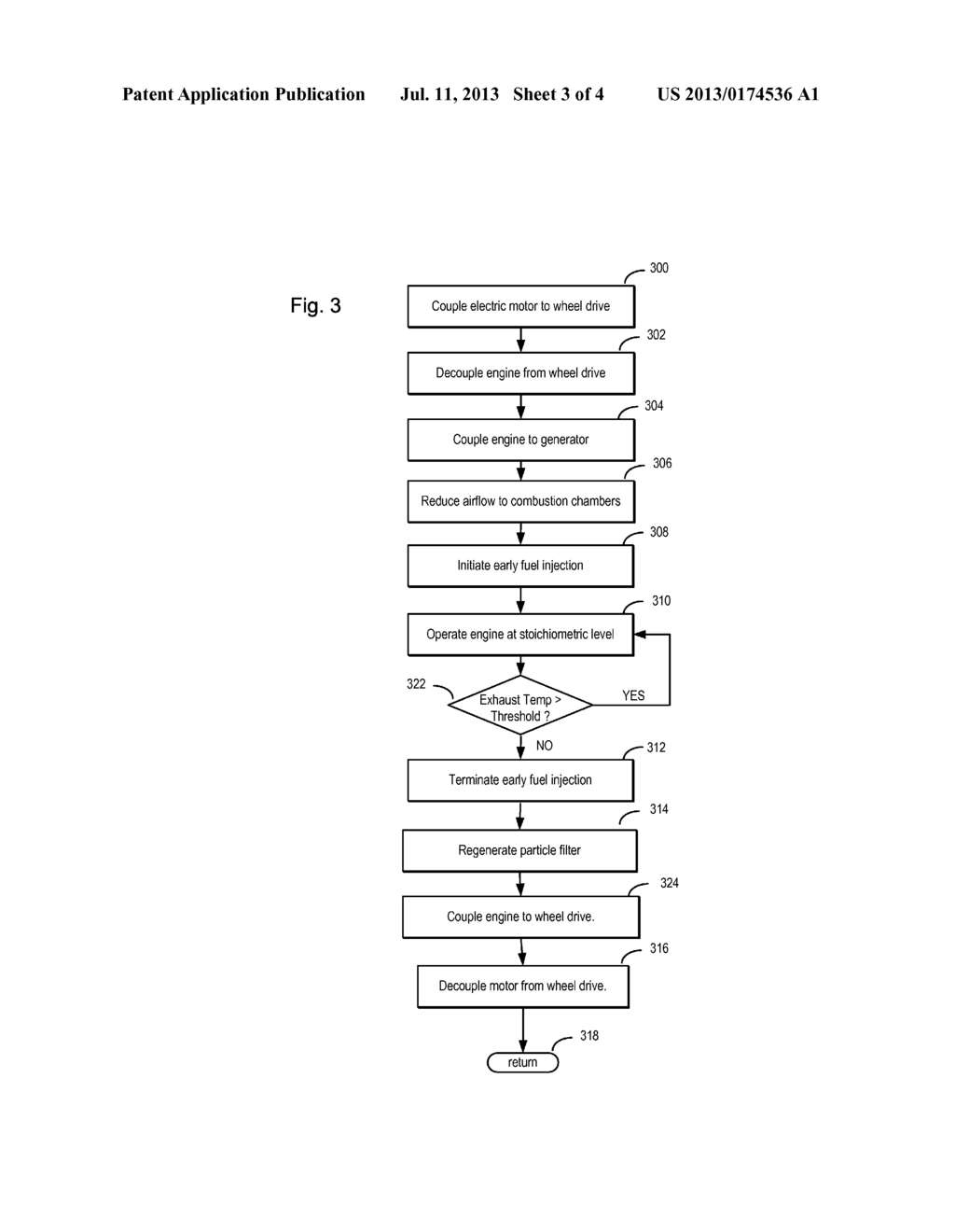 METHOD FOR PROTECTING A DPF OF AN INTERNAL COMBUSTION ENGINE - diagram, schematic, and image 04