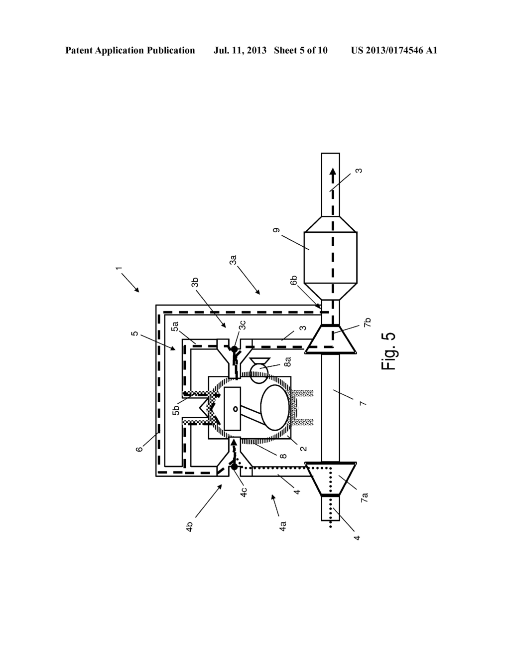 Controlling Fresh Air and Exhaust Gas Flow in Turbocharged Internal     Combustion Engine - diagram, schematic, and image 06