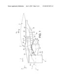 METHOD FOR COOLING A THERMAL PROTECTION FLOOR OF AN AFT AERODYNAMIC     FAIRING OF A STRUCTURE FOR MOUNTING AN AIRCRAFT PROPULSION SYSTEM diagram and image