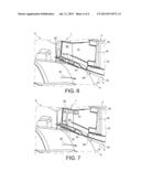 METHOD FOR COOLING A THERMAL PROTECTION FLOOR OF AN AFT AERODYNAMIC     FAIRING OF A STRUCTURE FOR MOUNTING AN AIRCRAFT PROPULSION SYSTEM diagram and image