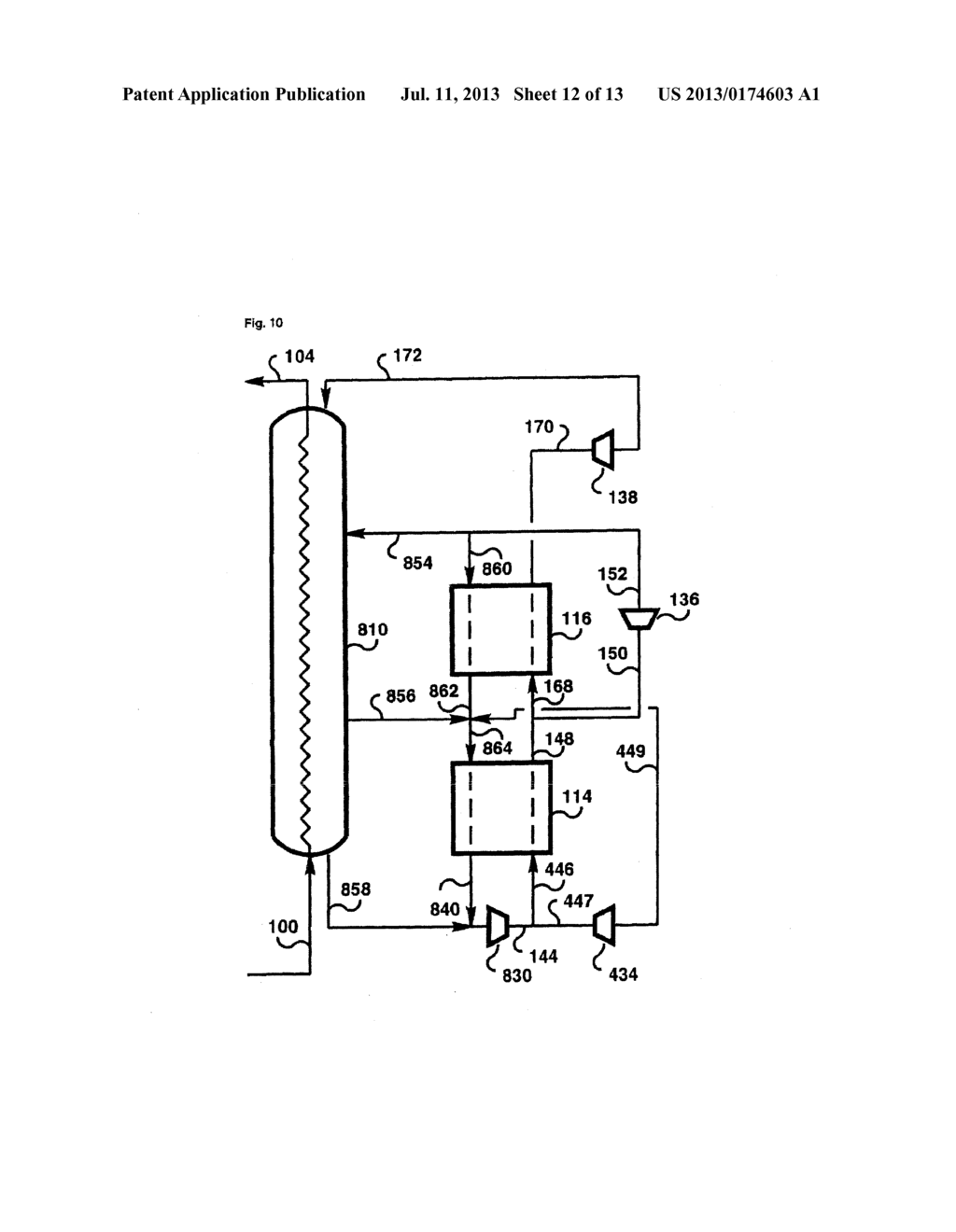 Liquefaction Method and System - diagram, schematic, and image 13