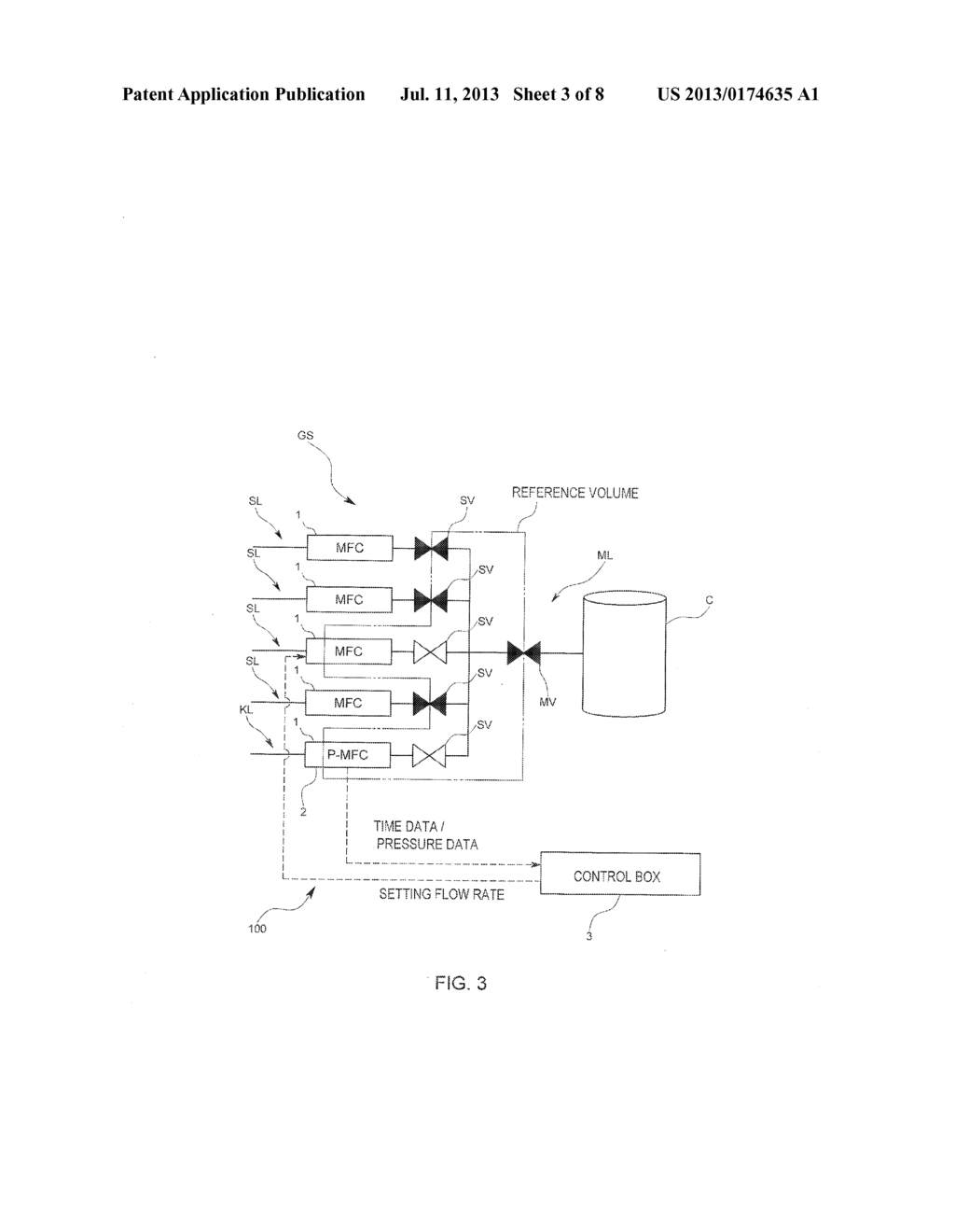 MASS FLOW CONTROLLER VERIFYING SYSTEM, VERIFYING METHOD AND VERIFYING     PROGRAM - diagram, schematic, and image 04