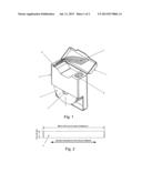 WIDE GAUZE-TYPE DENTAL FLOSS AND DISPENSER diagram and image