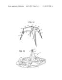 Multi-Functional Instant Tent diagram and image