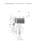 SWING ARM DEVICE FOR ELECTRIC TWO- OR THREE-WHEELED VEHICLE diagram and image