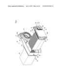 SWING ARM DEVICE FOR ELECTRIC TWO- OR THREE-WHEELED VEHICLE diagram and image