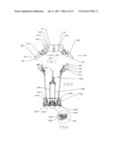 TRACTOR HAVING DUAL HYDROSTATIC DRIVE WITH SINGLE HAND CONTROL AND     ATTACHMENT ADAPTER FOR POWERED ATTACHMENTS diagram and image