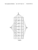 STRUCTURE WITH PRIMARY-REFLECTOR SECURING BEAMS diagram and image