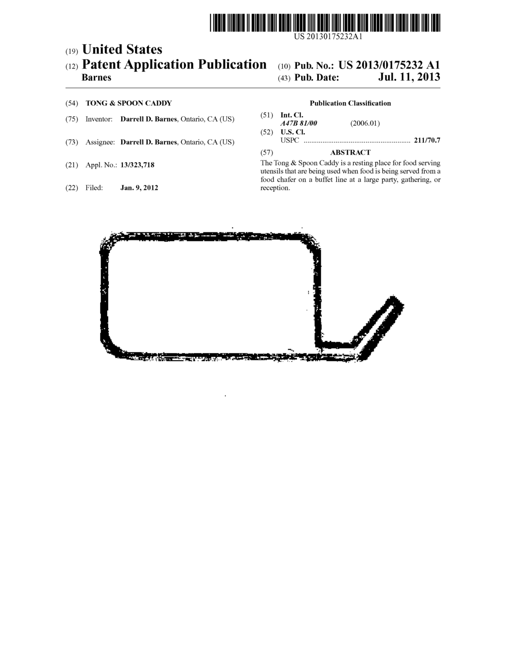 Tong & Spoon Caddy - diagram, schematic, and image 01