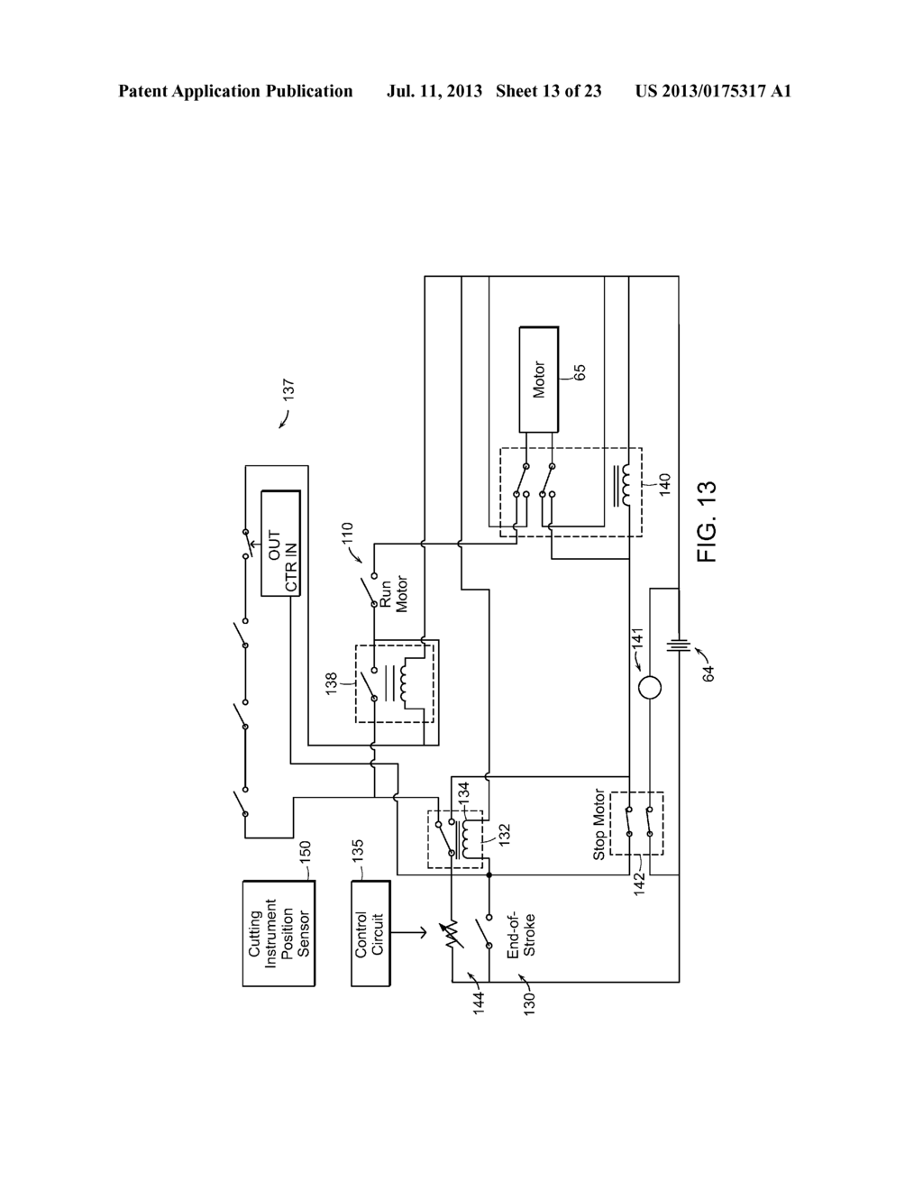 MOTOR-DRIVEN SURGICAL CUTTING INSTRUMENT - diagram, schematic, and image 14