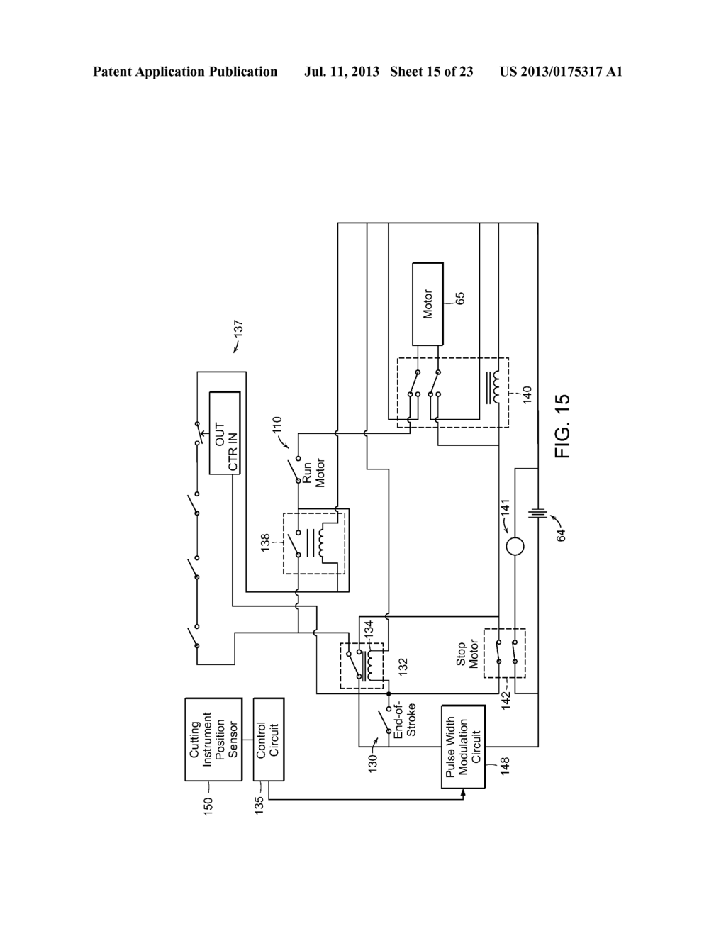 MOTOR-DRIVEN SURGICAL CUTTING INSTRUMENT - diagram, schematic, and image 16