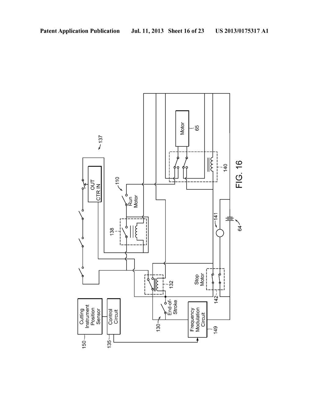 MOTOR-DRIVEN SURGICAL CUTTING INSTRUMENT - diagram, schematic, and image 17