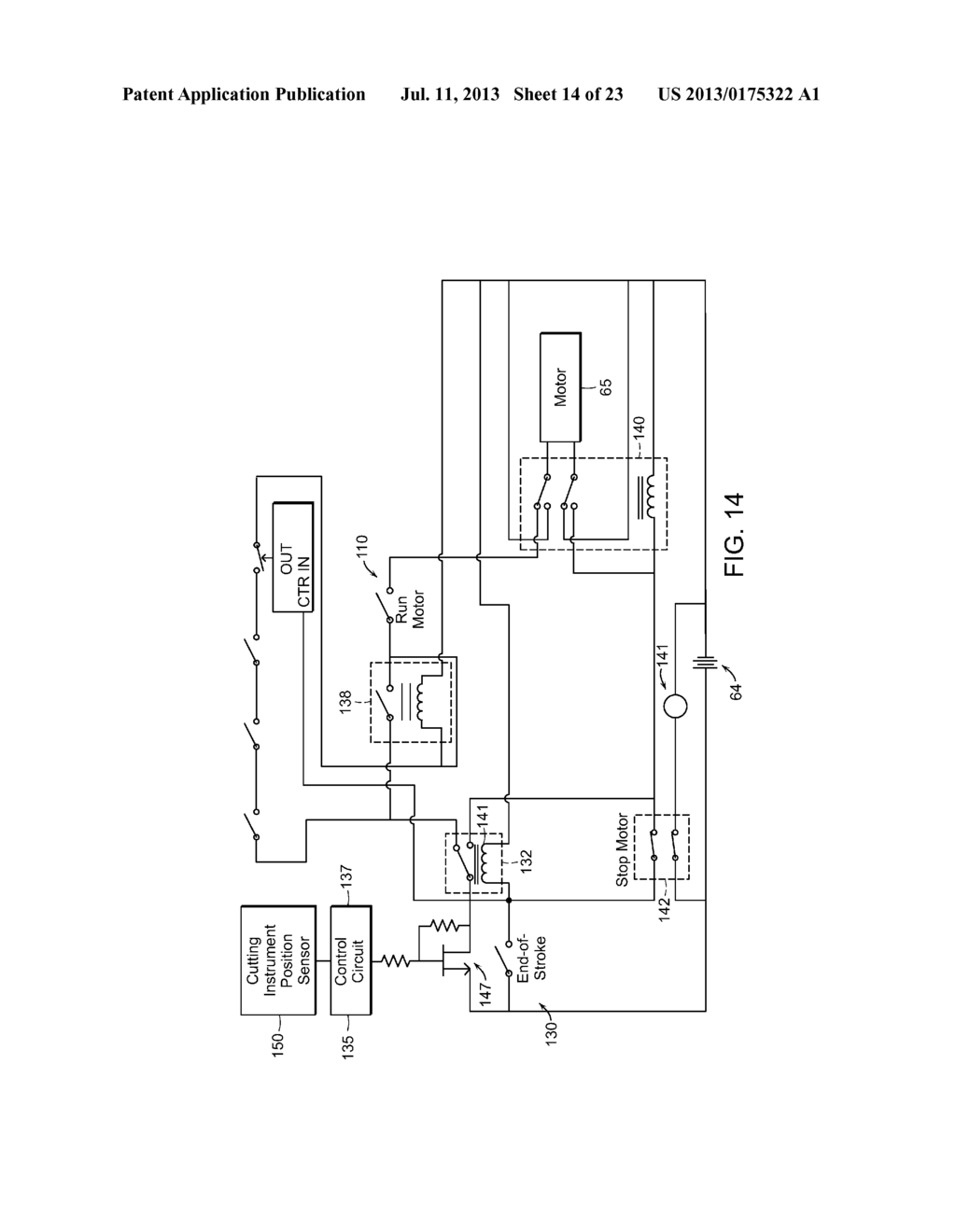 MOTOR-DRIVEN SURGICAL CUTTING INSTRUMENT - diagram, schematic, and image 15