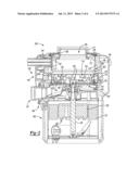 FOOD WASTE DISPOSER WITH FOOD DEFLECTING HOUSING diagram and image