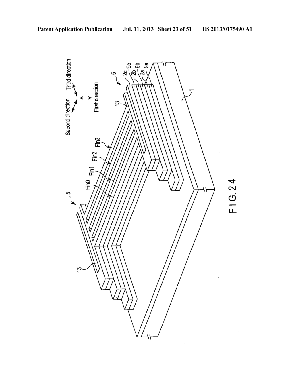 NONVOLATILE SEMICONDUCTOR MEMORY DEVICE AND METHOD OF MANUFACTURING THE     SAME - diagram, schematic, and image 24