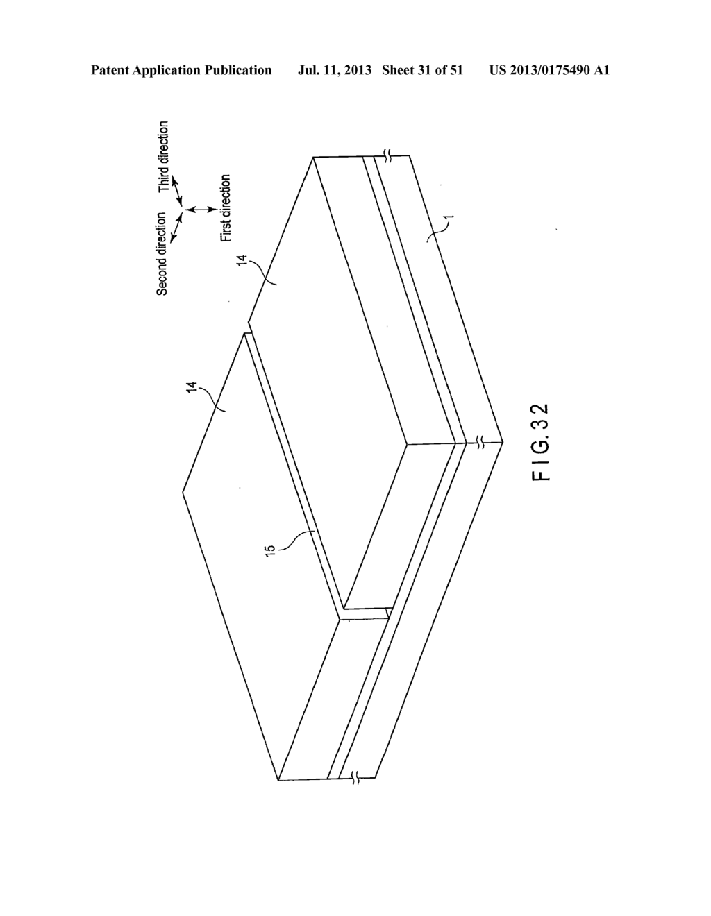 NONVOLATILE SEMICONDUCTOR MEMORY DEVICE AND METHOD OF MANUFACTURING THE     SAME - diagram, schematic, and image 32