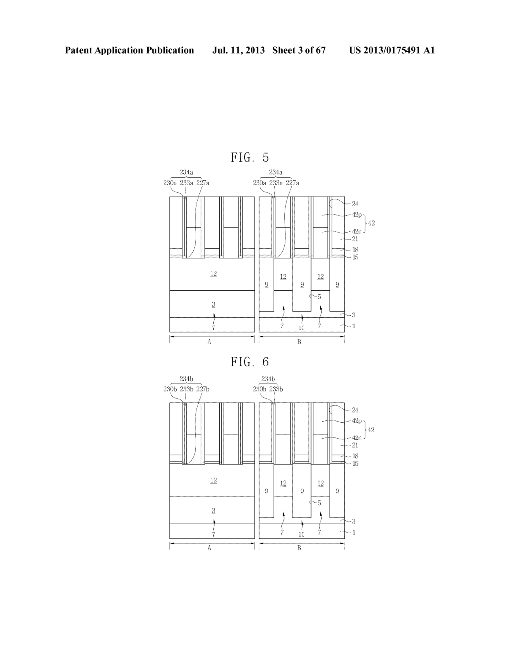 SEMICONDUCTOR DEVICES AND METHODS OF MANUFACTURING THE SAME - diagram, schematic, and image 04