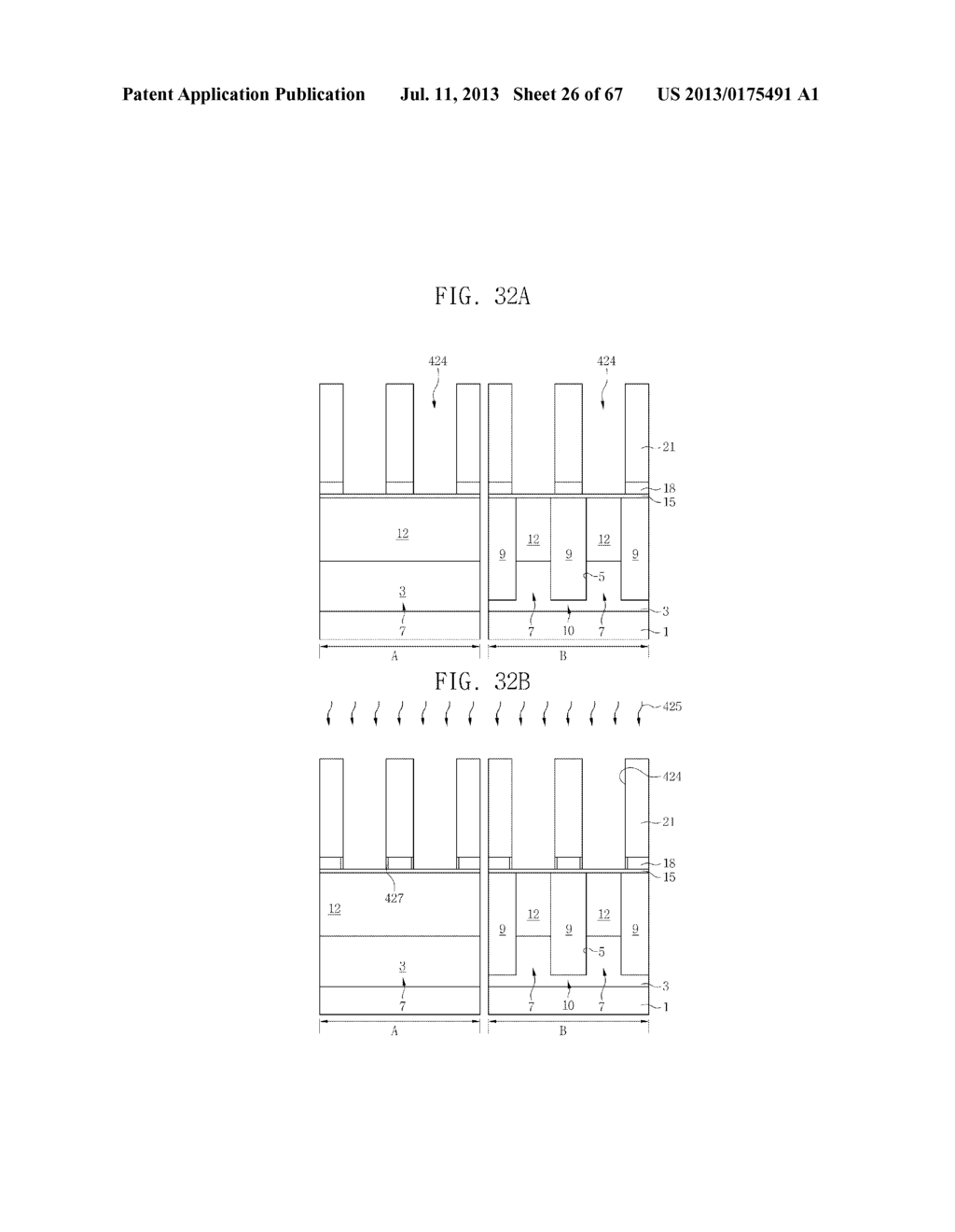 SEMICONDUCTOR DEVICES AND METHODS OF MANUFACTURING THE SAME - diagram, schematic, and image 27