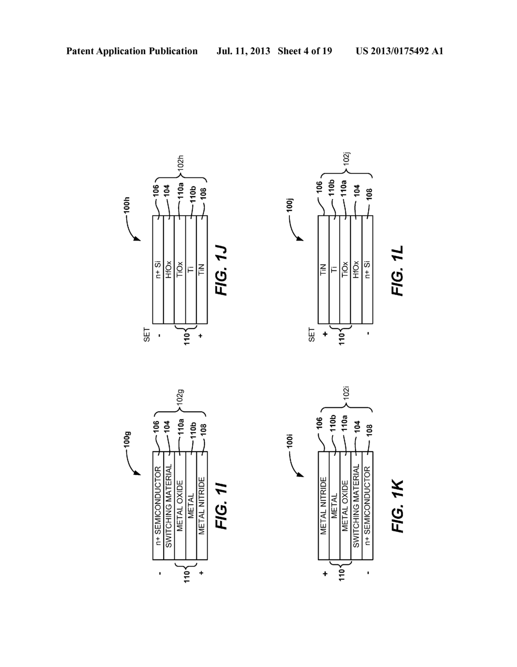 MEMORY CELLS HAVING STORAGE ELEMENTS THAT SHARE MATERIAL LAYERS WITH     STEERING ELEMENTS AND METHODS OF FORMING THE SAME - diagram, schematic, and image 05