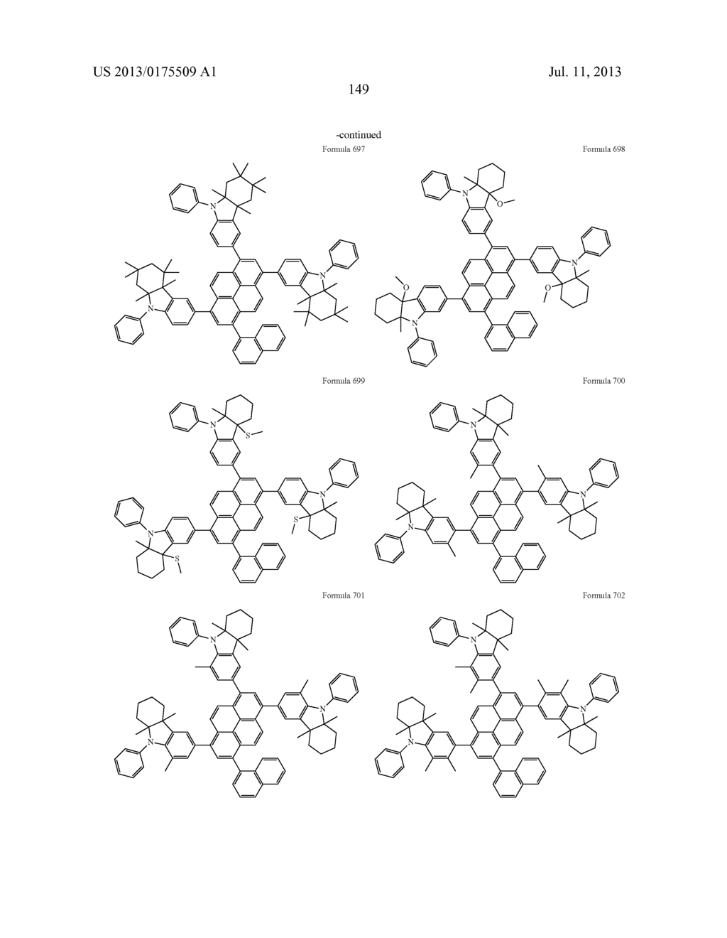 CONDENSED-CYCLIC COMPOUND AND ORGANIC LIGHT EMITTING DIODE INCLUDING THE     SAME - diagram, schematic, and image 159