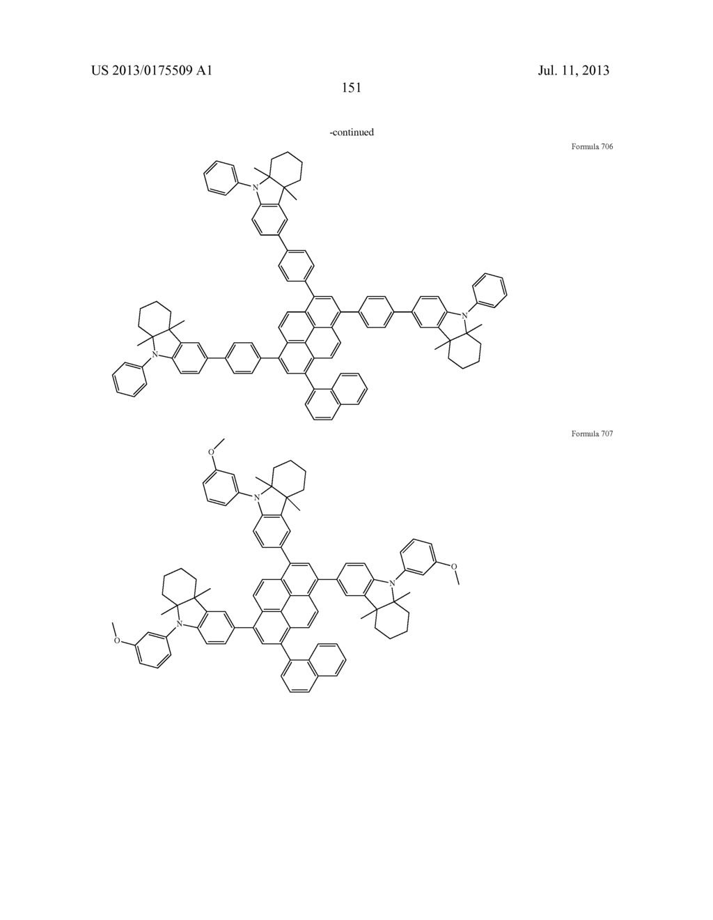 CONDENSED-CYCLIC COMPOUND AND ORGANIC LIGHT EMITTING DIODE INCLUDING THE     SAME - diagram, schematic, and image 161