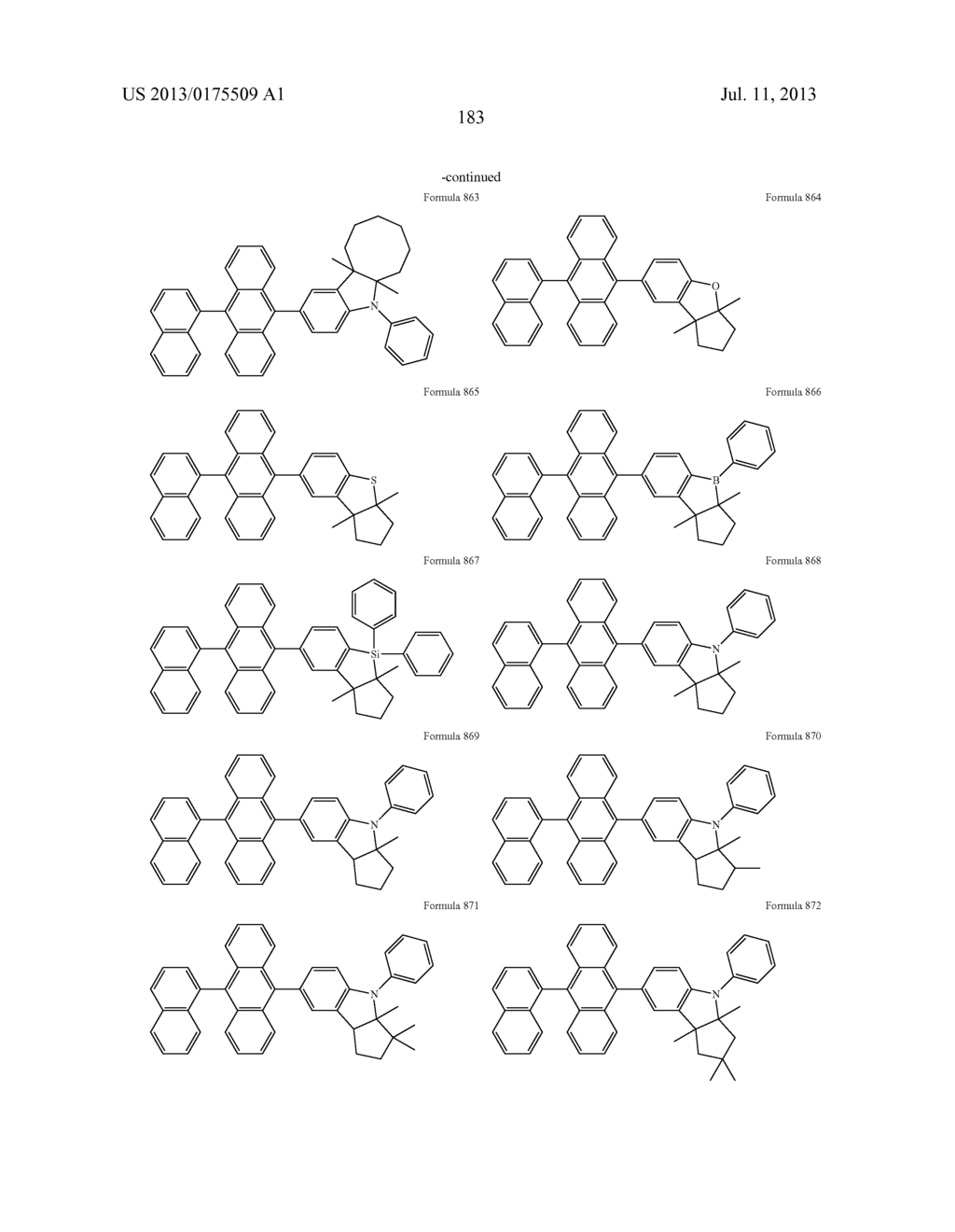 CONDENSED-CYCLIC COMPOUND AND ORGANIC LIGHT EMITTING DIODE INCLUDING THE     SAME - diagram, schematic, and image 193