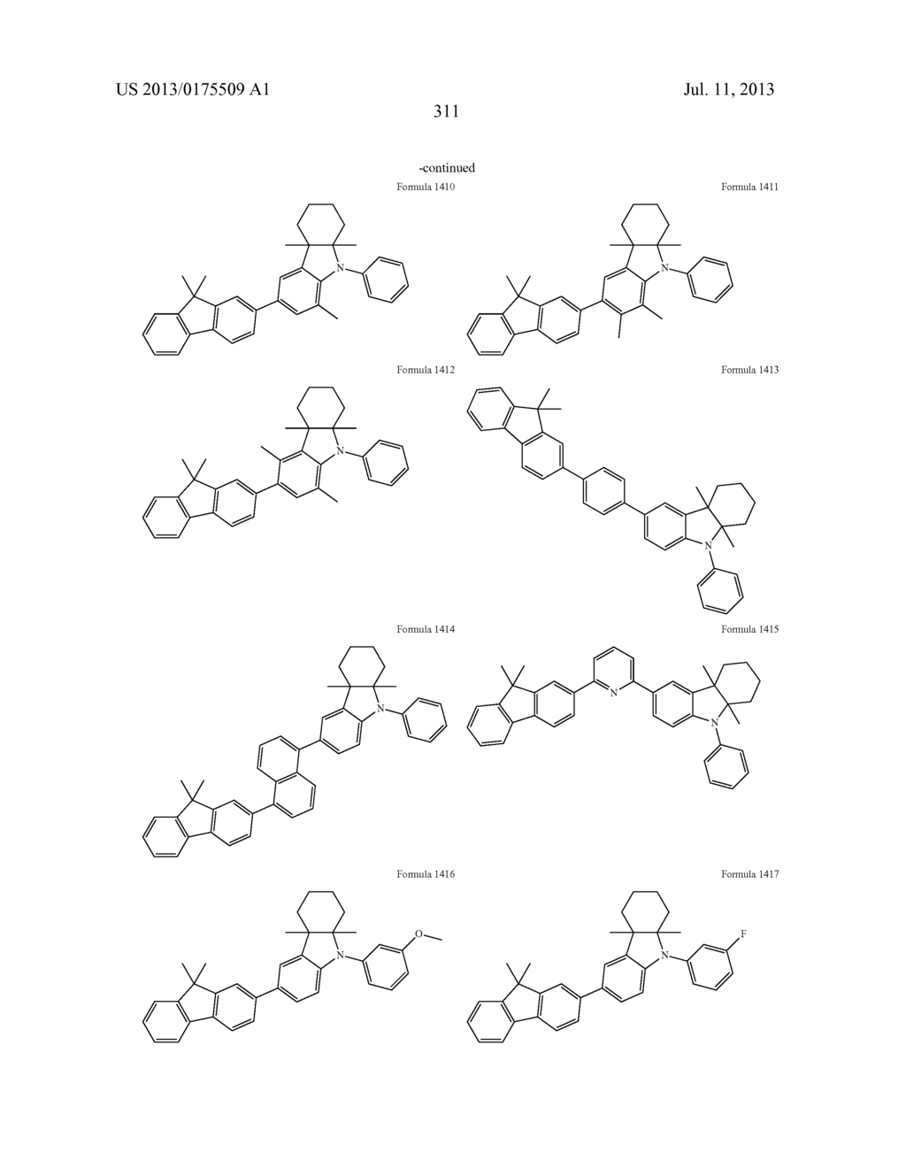 CONDENSED-CYCLIC COMPOUND AND ORGANIC LIGHT EMITTING DIODE INCLUDING THE     SAME - diagram, schematic, and image 321