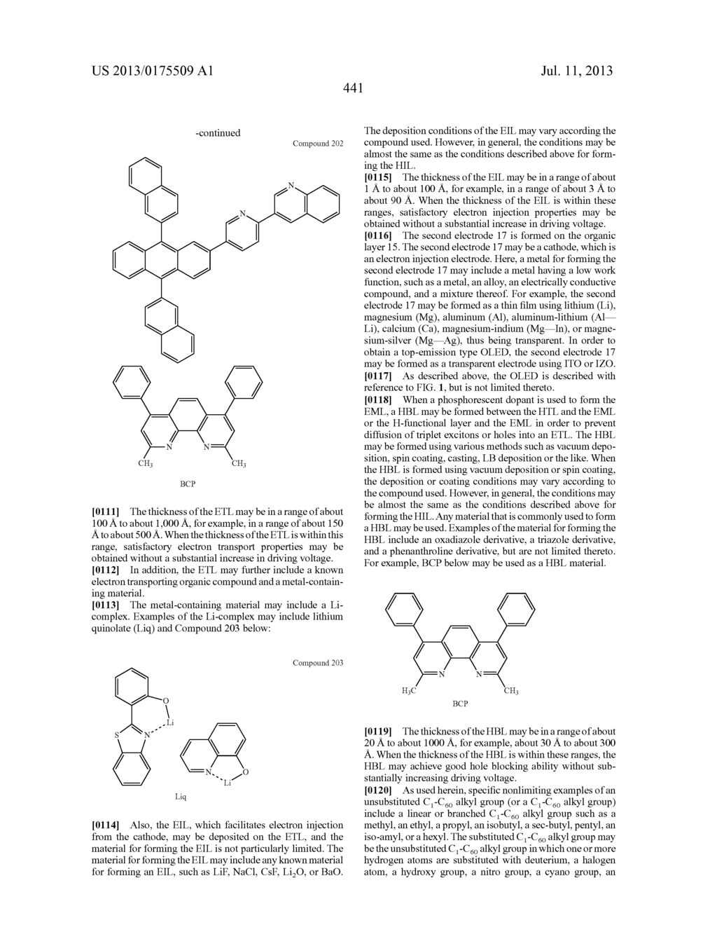 CONDENSED-CYCLIC COMPOUND AND ORGANIC LIGHT EMITTING DIODE INCLUDING THE     SAME - diagram, schematic, and image 451