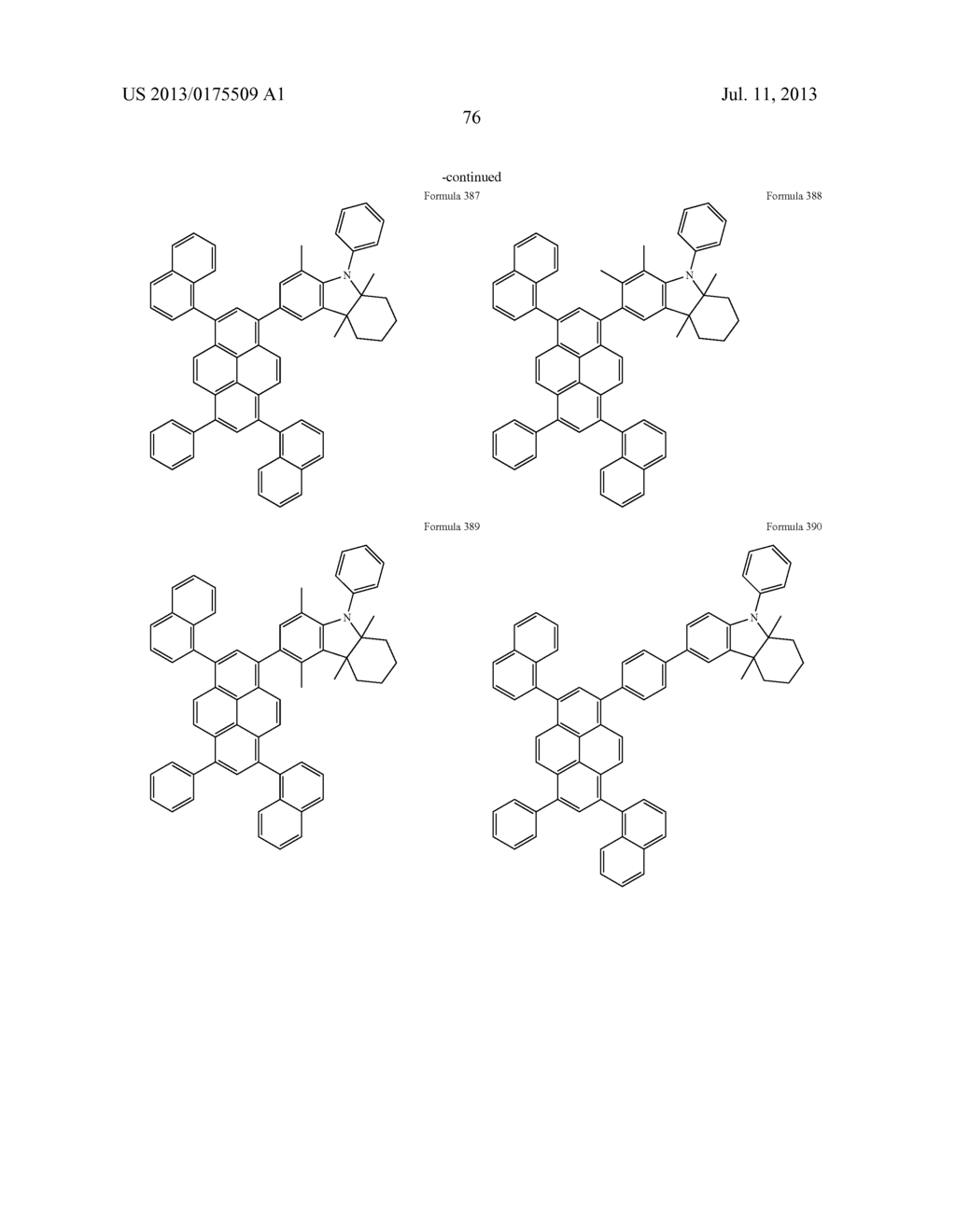 CONDENSED-CYCLIC COMPOUND AND ORGANIC LIGHT EMITTING DIODE INCLUDING THE     SAME - diagram, schematic, and image 86