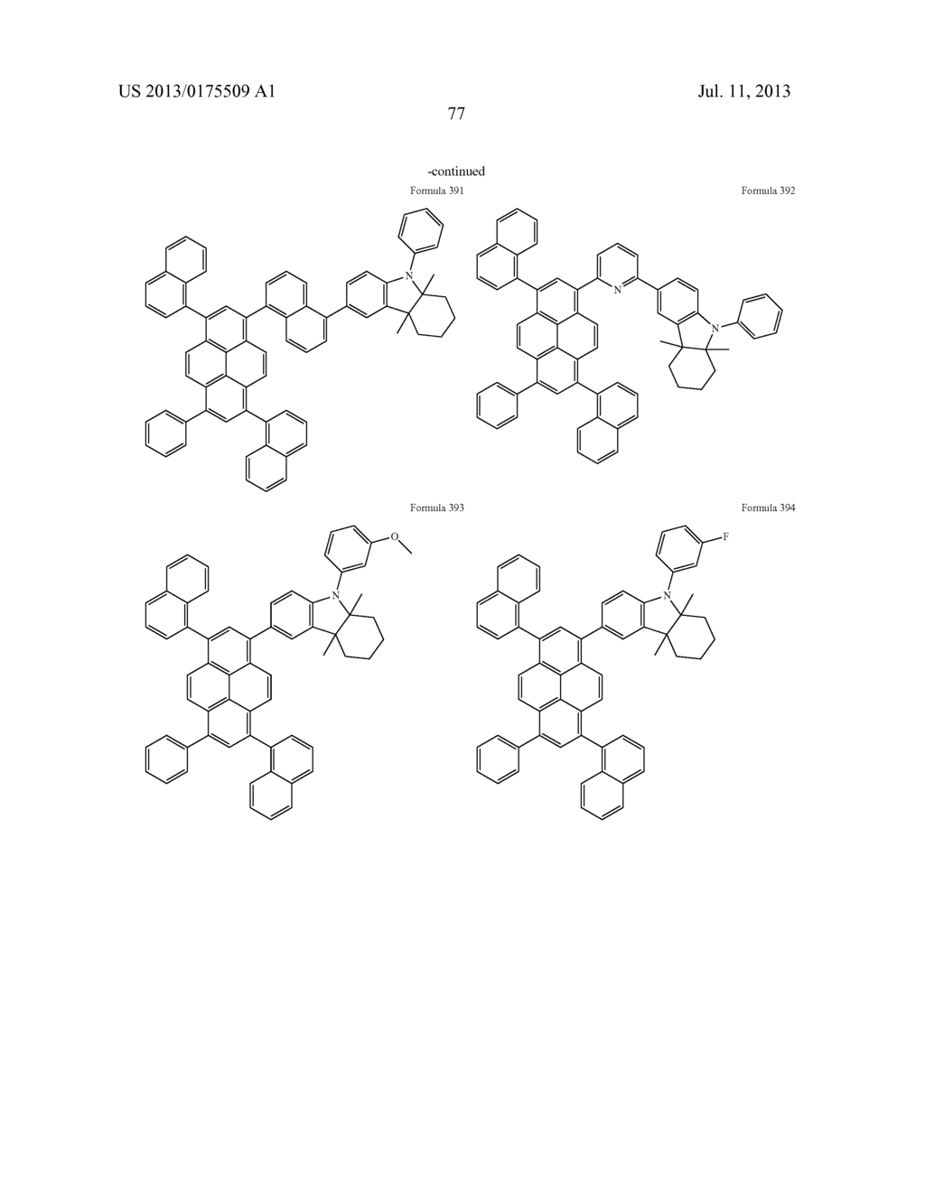 CONDENSED-CYCLIC COMPOUND AND ORGANIC LIGHT EMITTING DIODE INCLUDING THE     SAME - diagram, schematic, and image 87